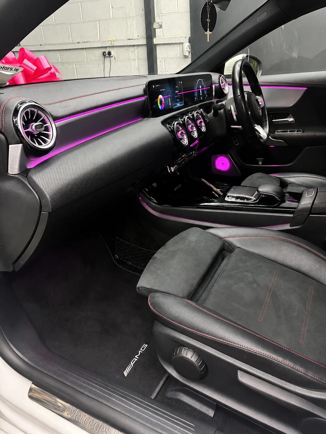 Mercedes CLA 2019–2025 OEM factory-style ambient lighting