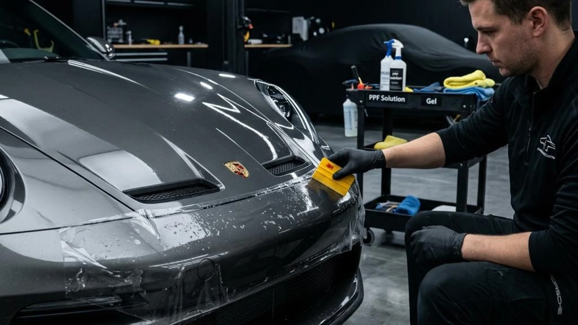 Premium paint protection work at CarDetail Lab in Dublin.