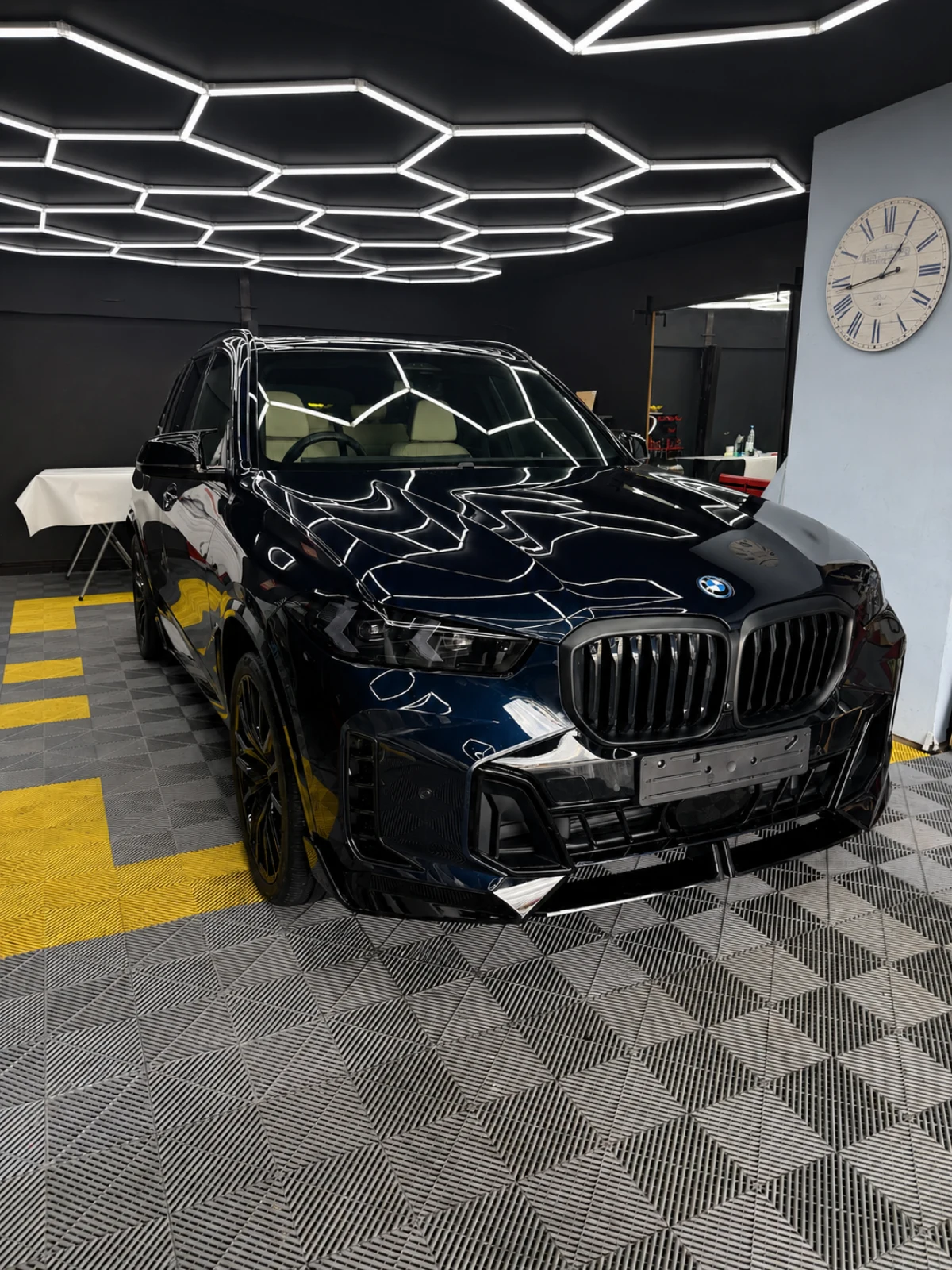 BMW X5 front exterior with complete paint protection film — CarDetail Lab Dublin