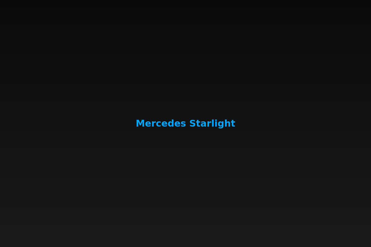 Mercedes-Benz E-Class Starlight Headliner project photo 2